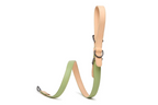 Matcha leather collar leash set