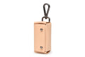 Leather poop bag