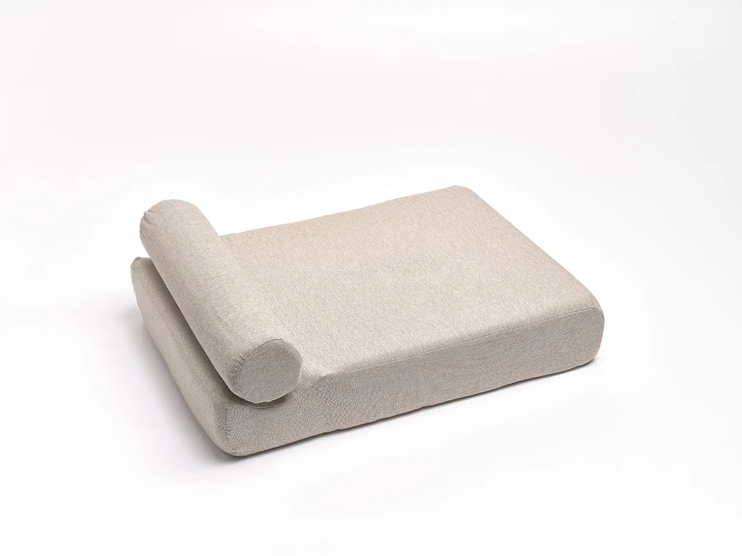 Round pillow bed